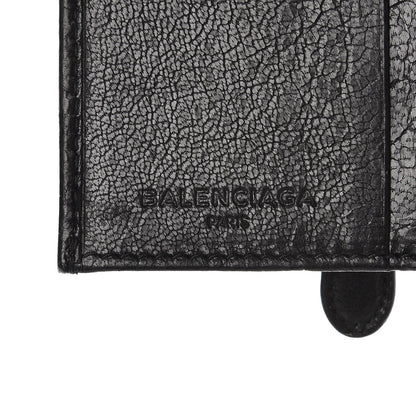 Balenciaga Agneau Giant 12 Gold Hardware Gold Card Holder Black 7 of 7