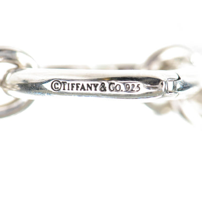 Tiffany Sterling Silver Heart Clasp Choker Necklace 4 of 5