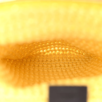 Fendi Fabric Crochet Baguette Phone Bag Giallo 5 of 10