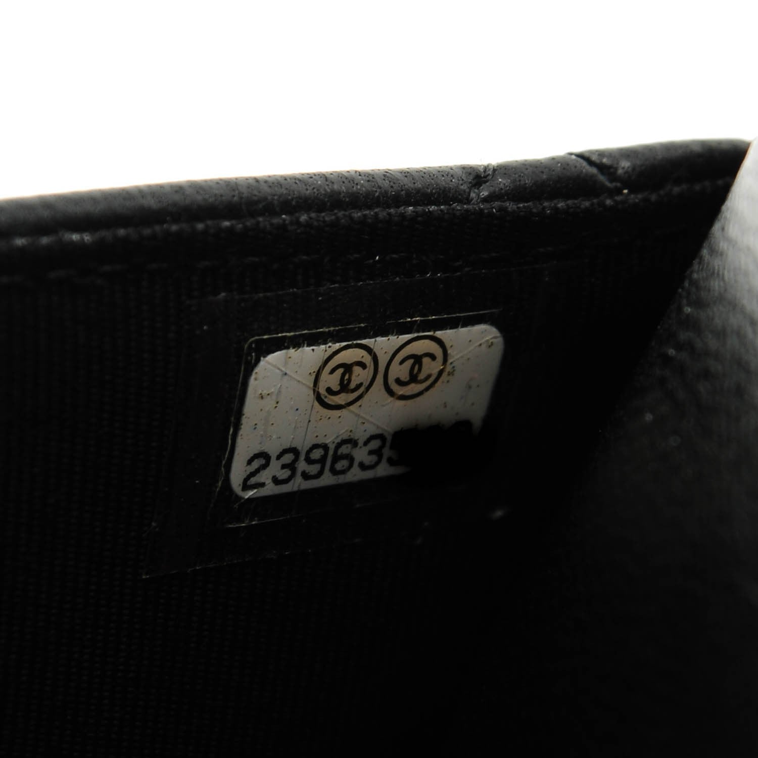 Chanel Lambskin Quilted Wallet On Chain WOC Black 9 of 9