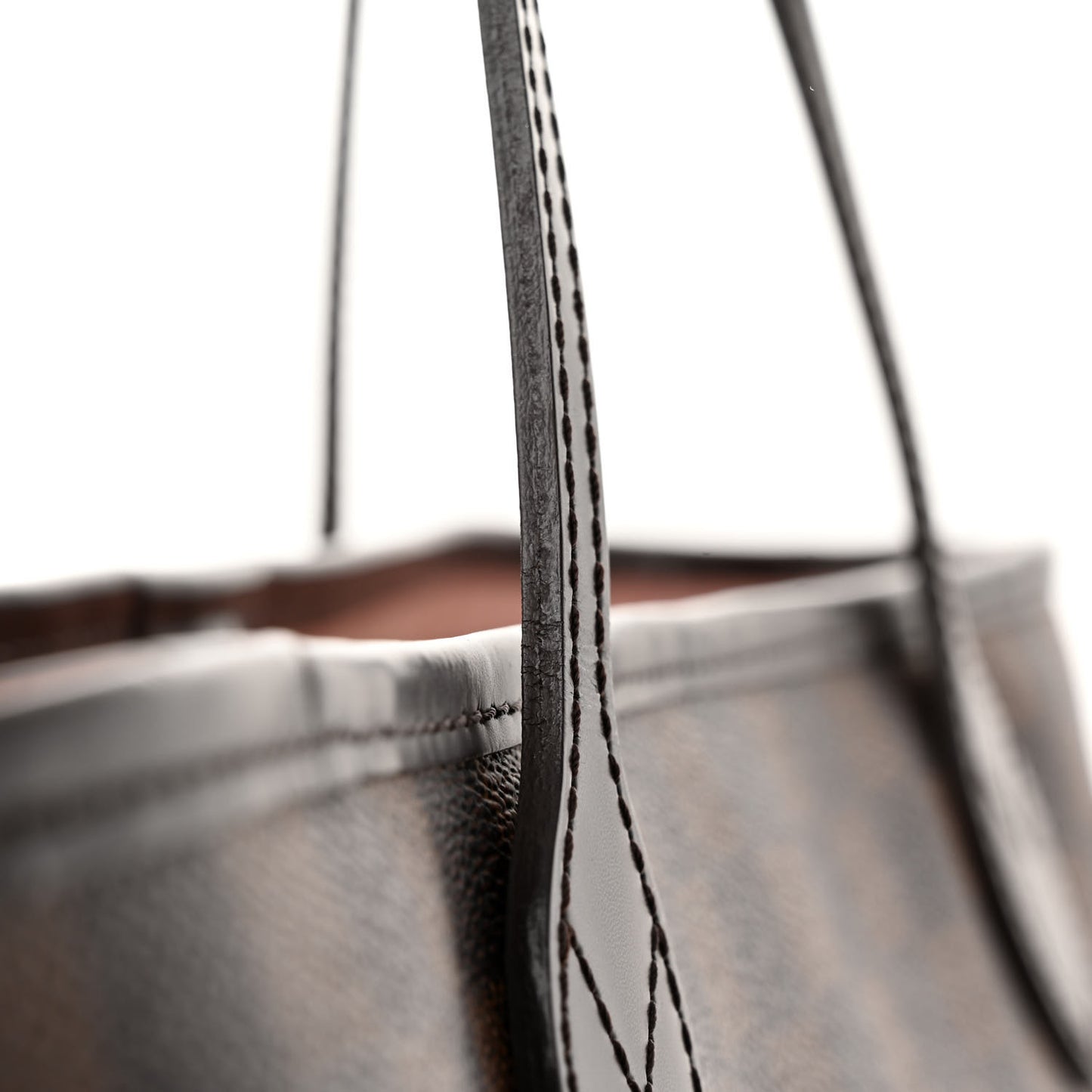 Damier Ebene Neo Neverfull MM Rose Ballerine