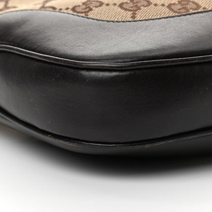 Gucci Monogram Web Jackie O Hobo Dark Brown 9 of 16