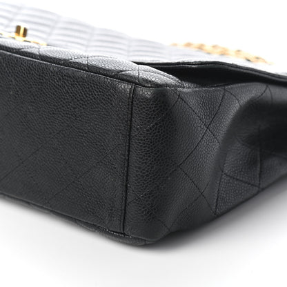 Chanel Caviar Quilted Maxi Single Flap Black 8 of 10