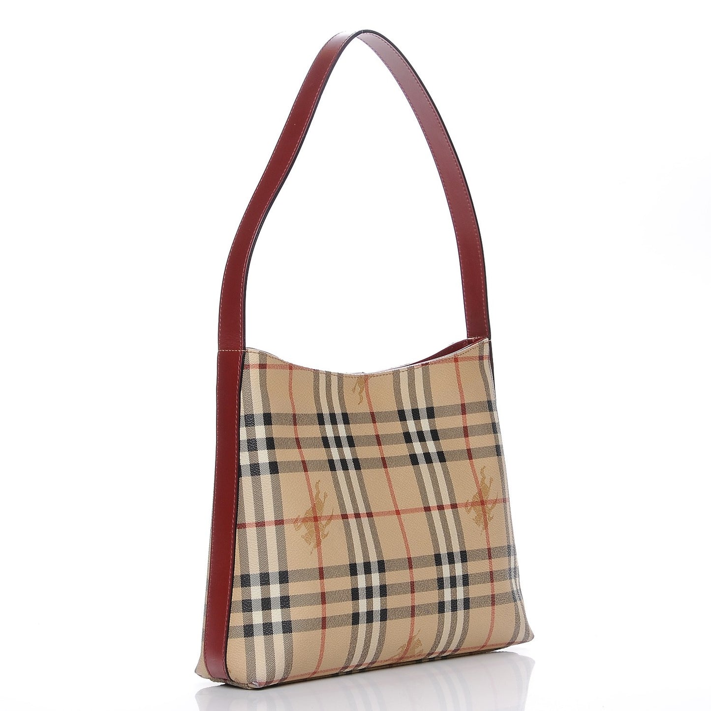 Haymarket Check Shoulder Bag Red