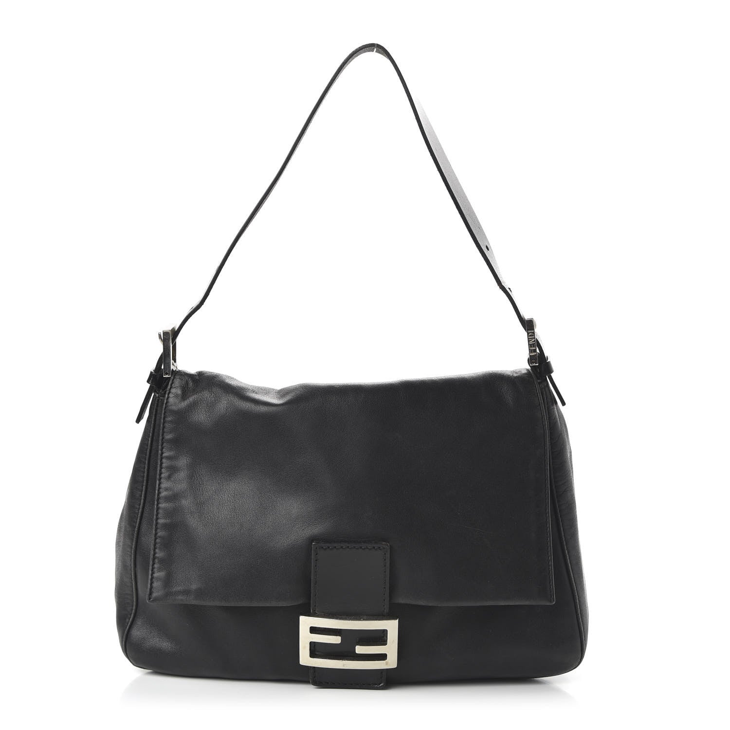 Fendi Lambskin Mama Baguette Black 1 of 8