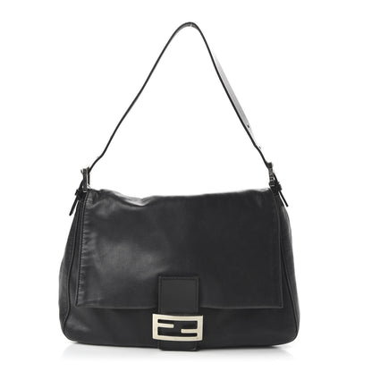 Fendi Lambskin Mama Baguette Black 1 of 8