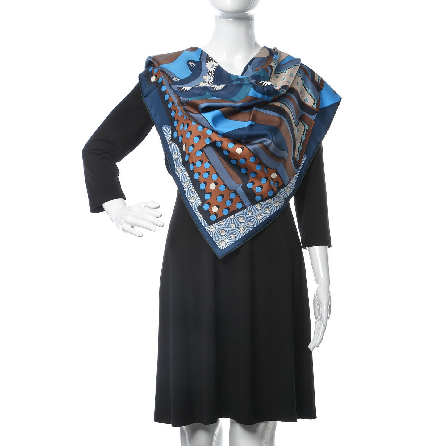 Silk Electrique Scarf 90