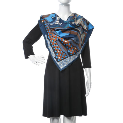 Hermes Silk Electrique Scarf 90 2 of 4