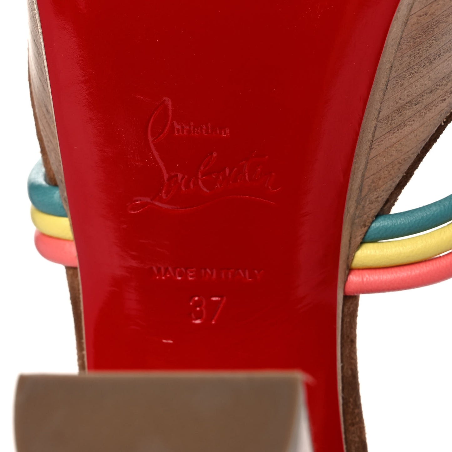 Nappa Veau Velours Couio Ella 130 Sandals 37 Multicolor Beige