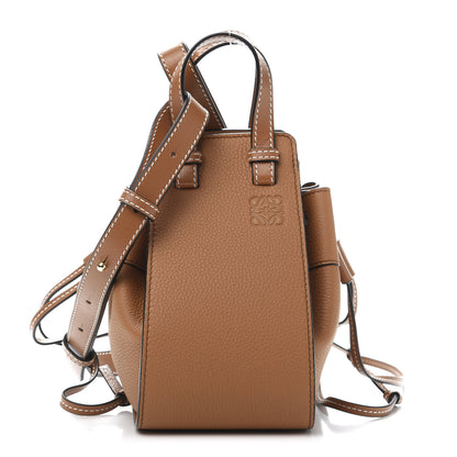 Loewe Calfskin Mini Hammock Shoulder Bag Tan 1 of 10