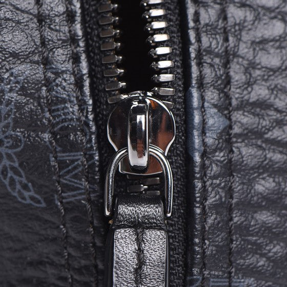 MCM Visetos Side Suds X-Mini Stark Bebe Boo Backpack Black 9 of 14