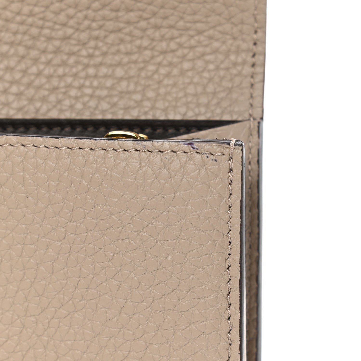 Louis Vuitton Taurillon Capucines Wallet Galet 7 of 8