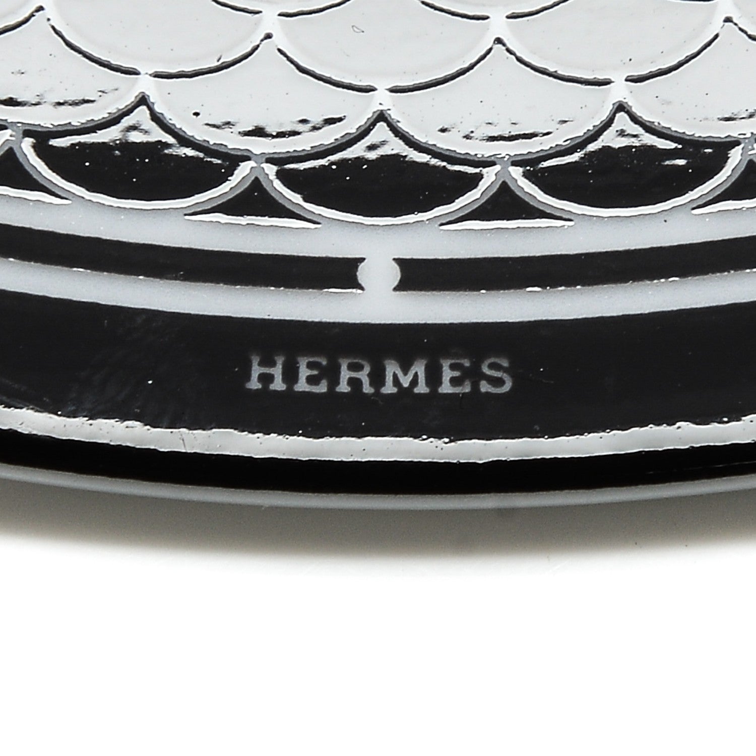 Hermes Porcelain H Deco Bread And Butter Plates Set of 2 4 of 4