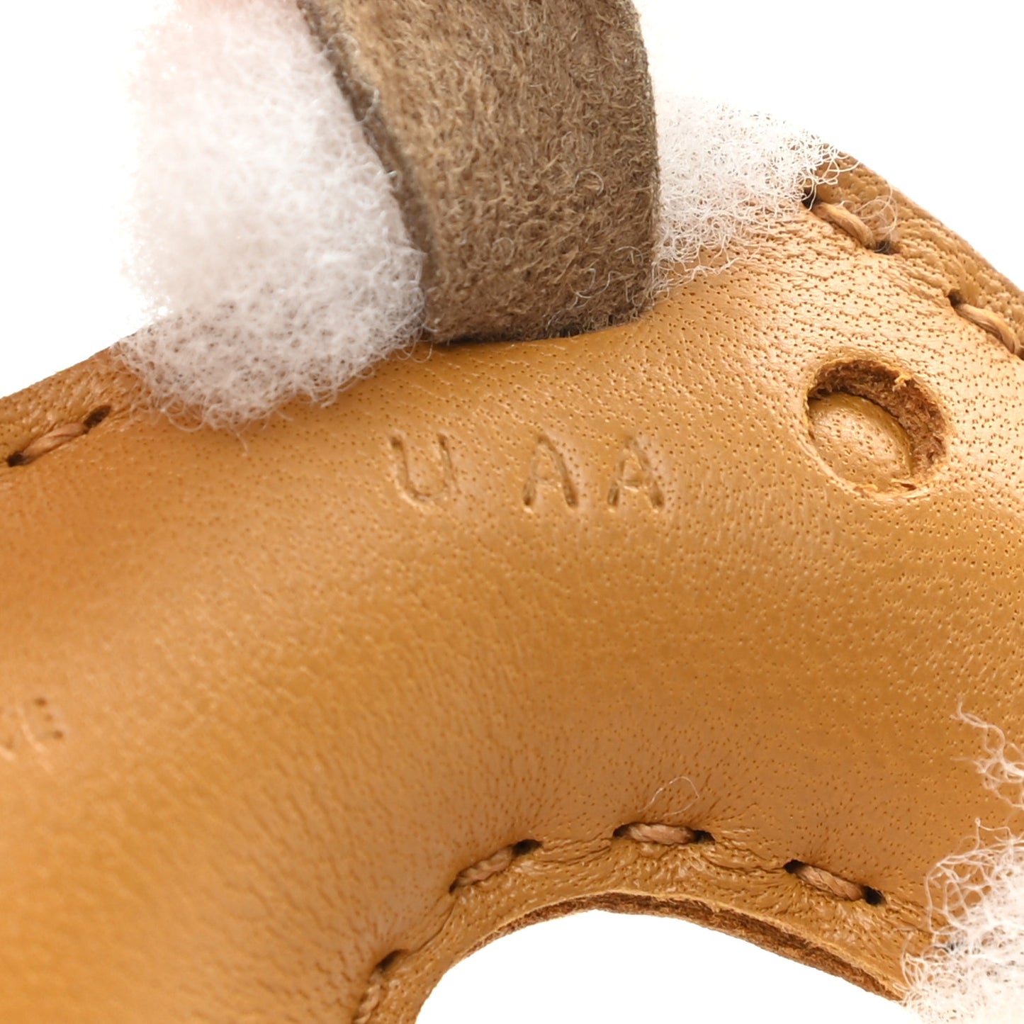 Milo Lambskin Shearling Budy Charm Biscuit