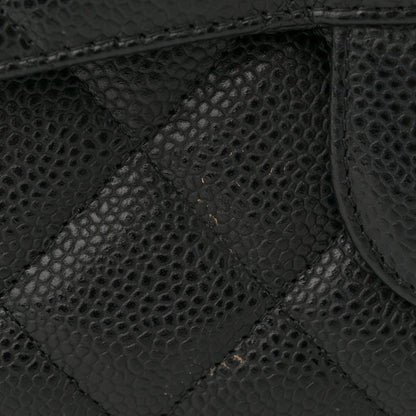 Chanel Caviar Quilted Maxi Double Flap Black 12 of 13