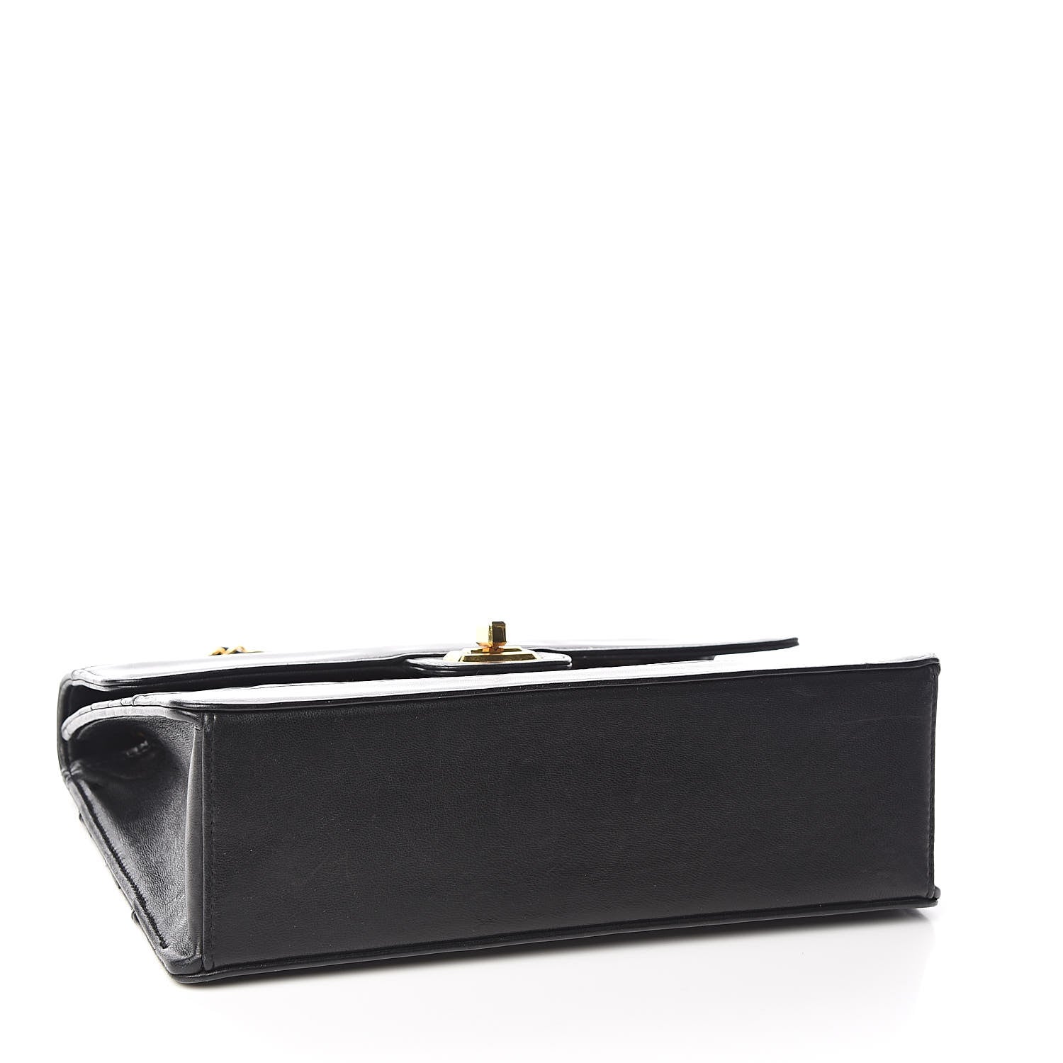 Chanel Lambskin Quilted Medium Mademoiselle Single Flap Black 4 of 13