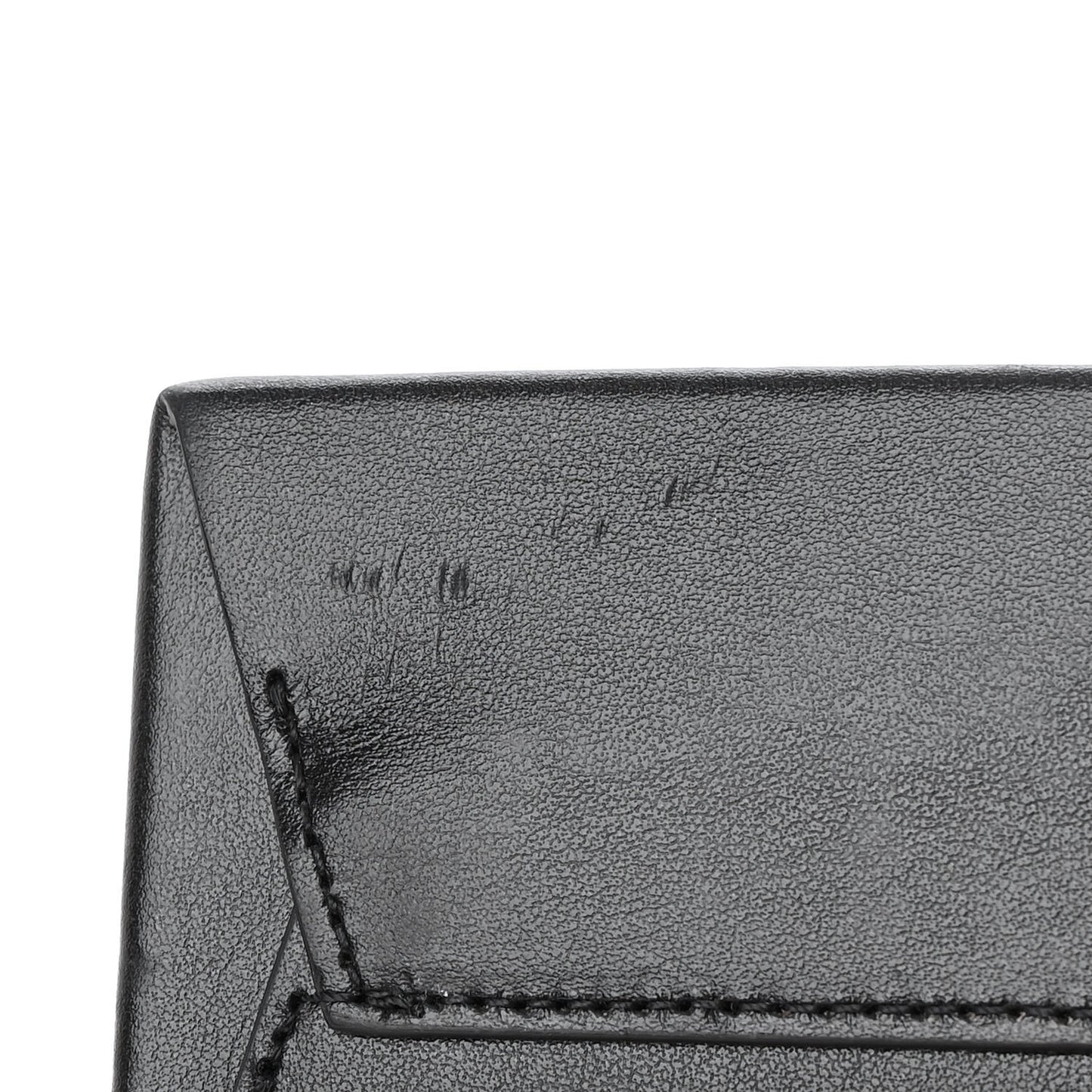 Calfskin Box Bag Tote Black