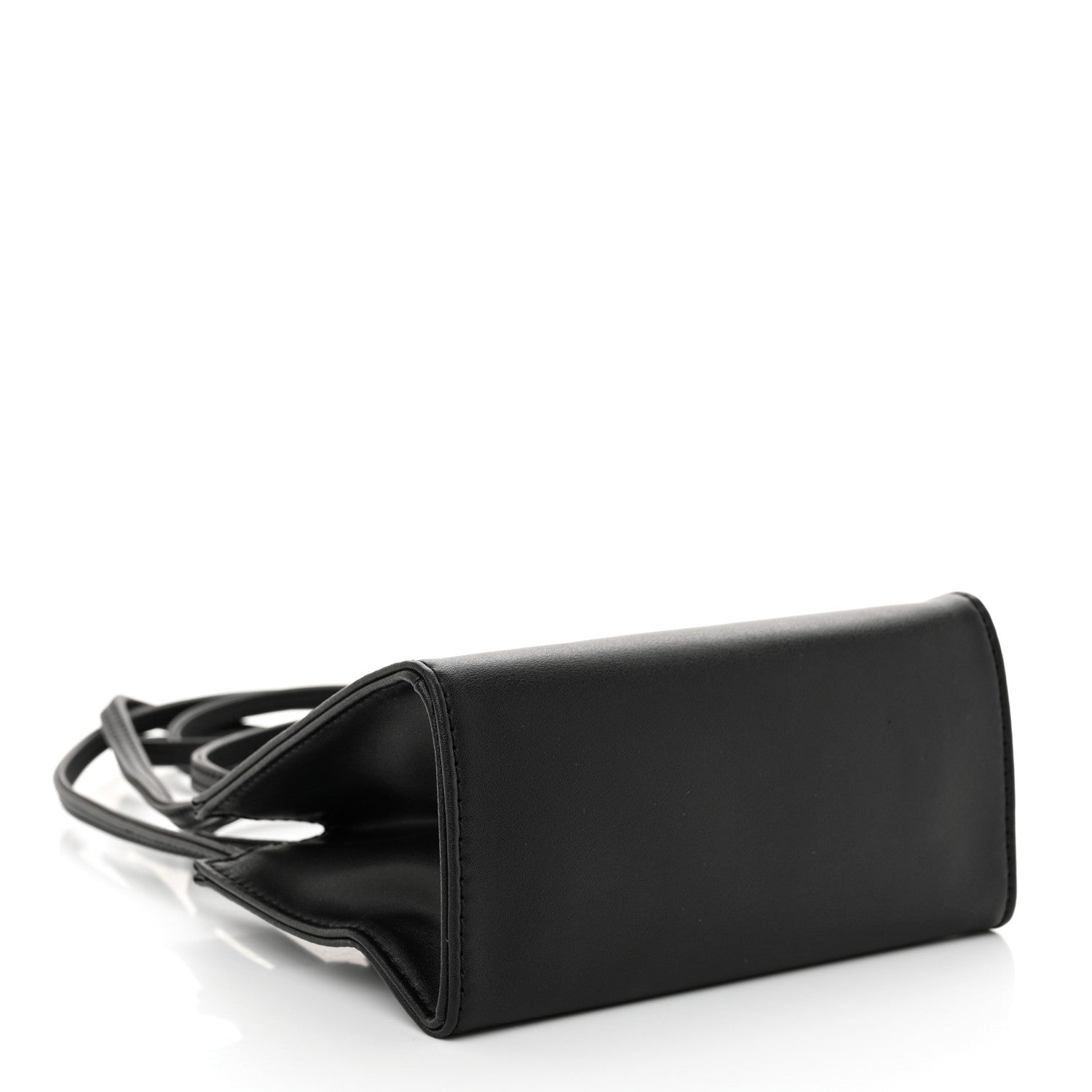 Telfar Vegan Leather Small Shopping Bag Black 5 of 10