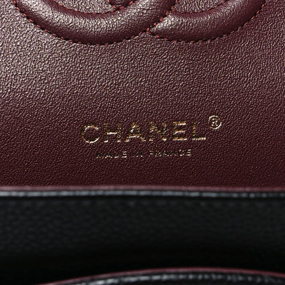 Chanel Caviar Quilted Medium Double Flap Black 6 of 10