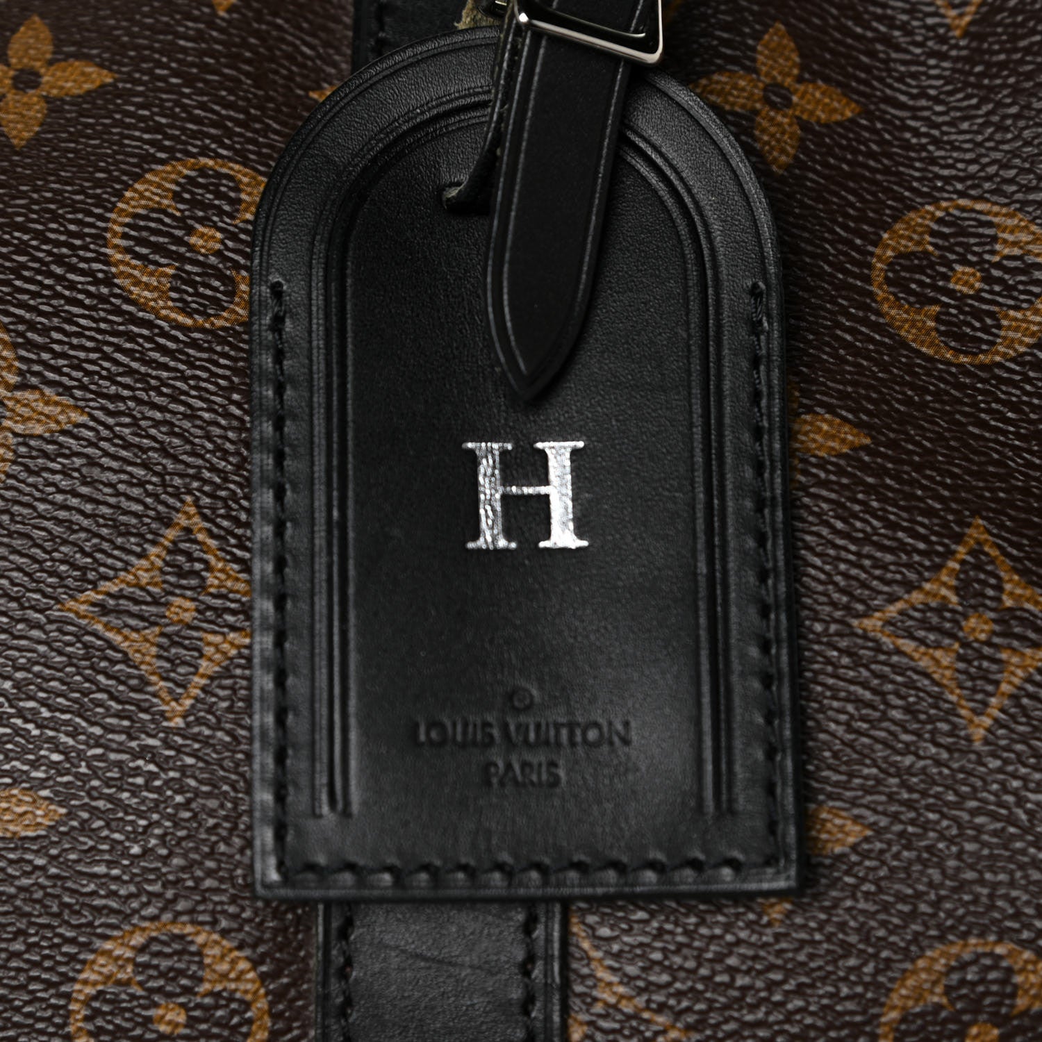 Louis Vuitton Monogram Macassar Keepall Bandouliere 55 11 of 17