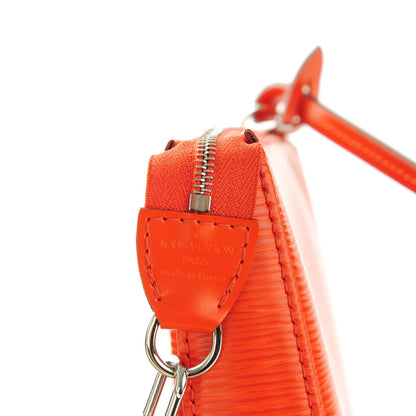 Louis Vuitton Epi Pochette Accessories NM Piment 5 of 7