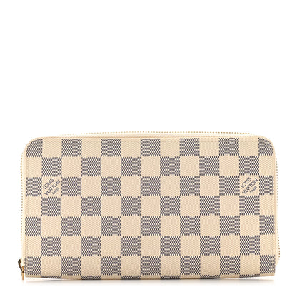 Louis Vuitton Damier Azur Zippy Organizer Wallet 1 of 6