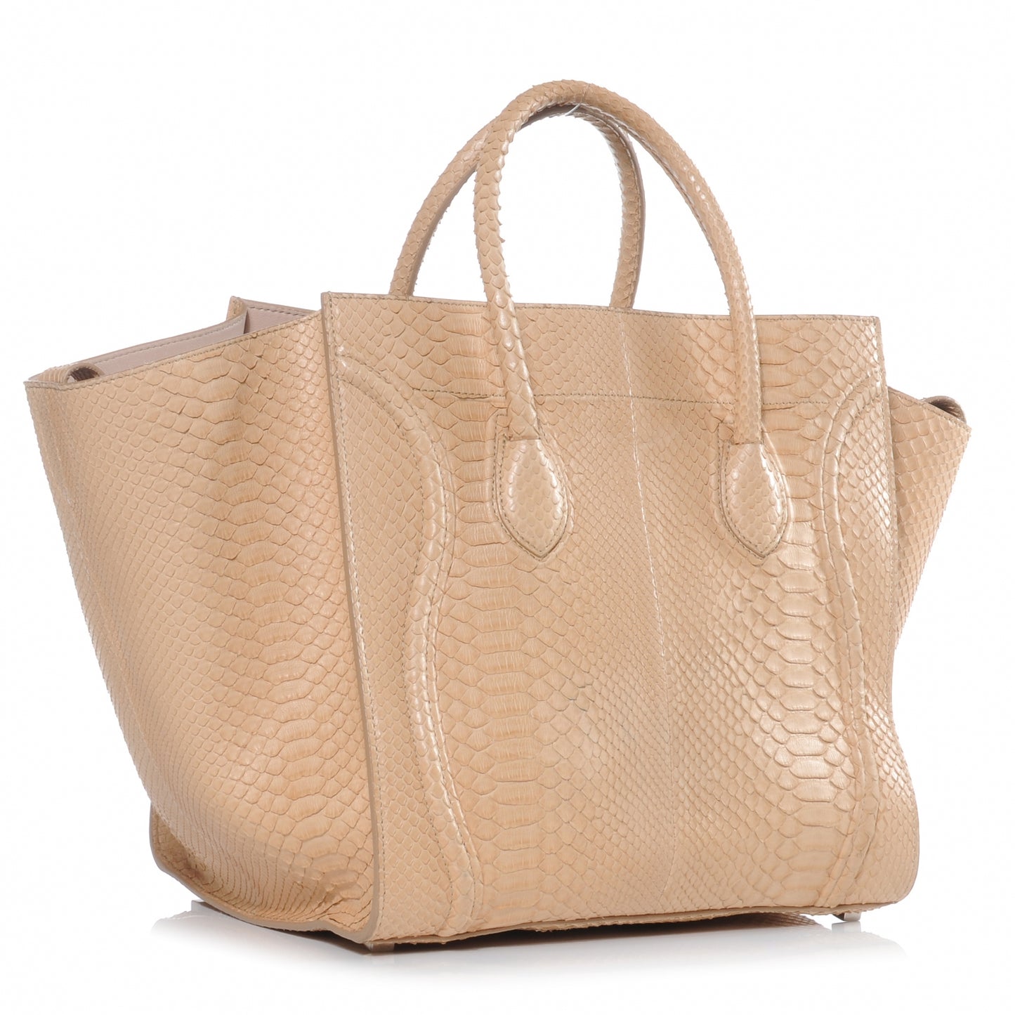 Python Small Phantom Luggage Dusty Pink