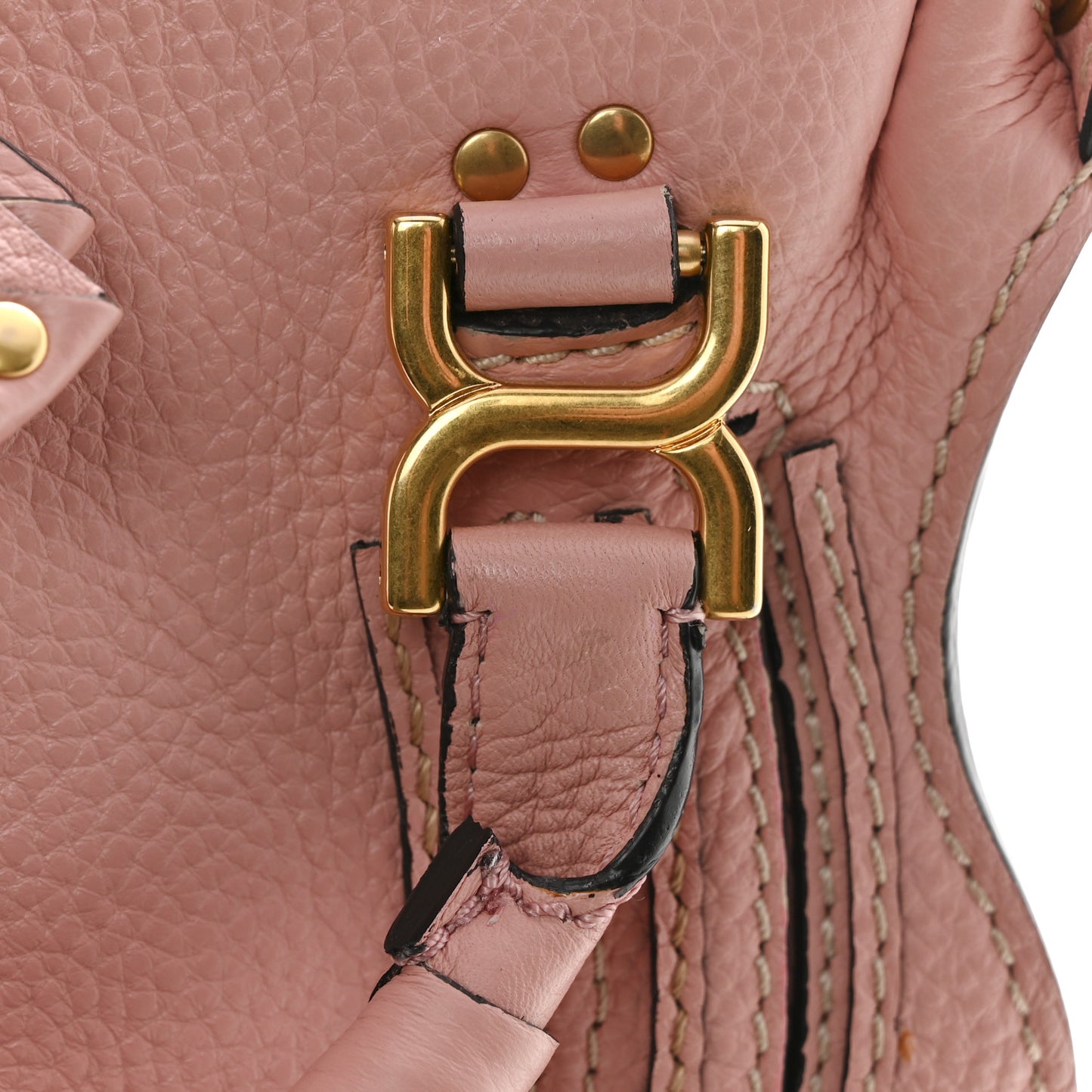 Calfskin Mini Marcie Satchel Anemone Pink