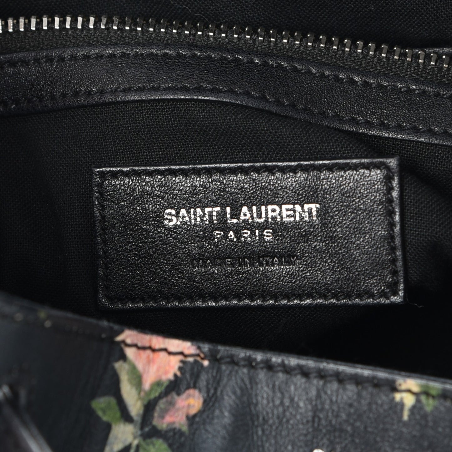 Calfskin Prairie Flower Printed Festival Backpack Multicolor