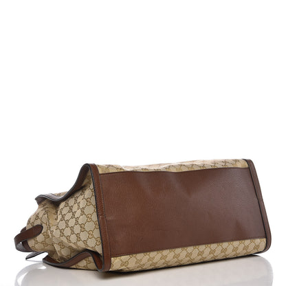 Gucci Monogram Ramble Layered Tote Brown 4 of 9