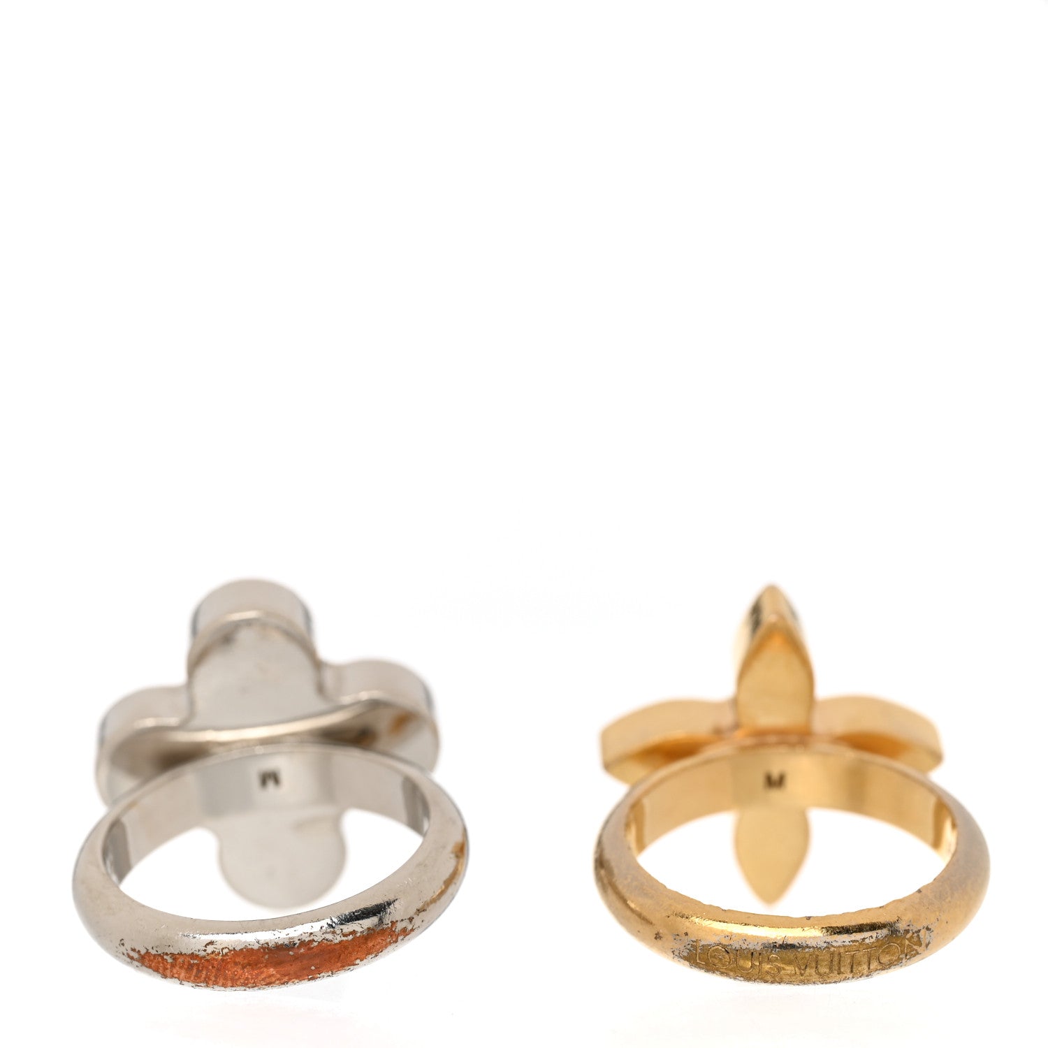 Louis Vuitton Love Letters Timeless Ring Set M 3 of 7