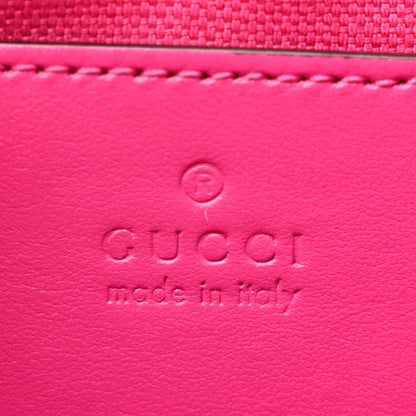 Gucci Calfskin Matelasse Monochrome Small GG Marmont Chain Shoulder Bag Classic Fuxia 6 of 13