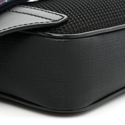 Gucci Soft GG Supreme Monogram Web Belt Bag Black Grey 9 of 9