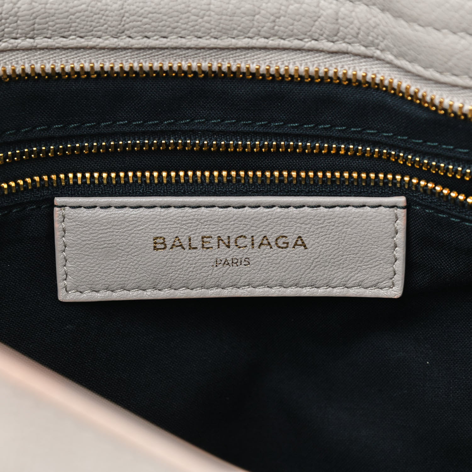 Balenciaga Chevre Gold Hardware Metallic Edge City Beige Praline 6 of 17