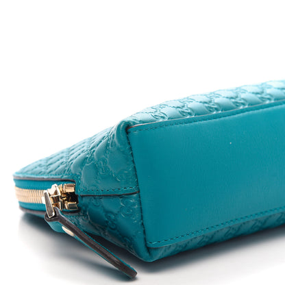 Gucci Microguccissima GG Cosmetic Case Deep Cobalt 6 of 11