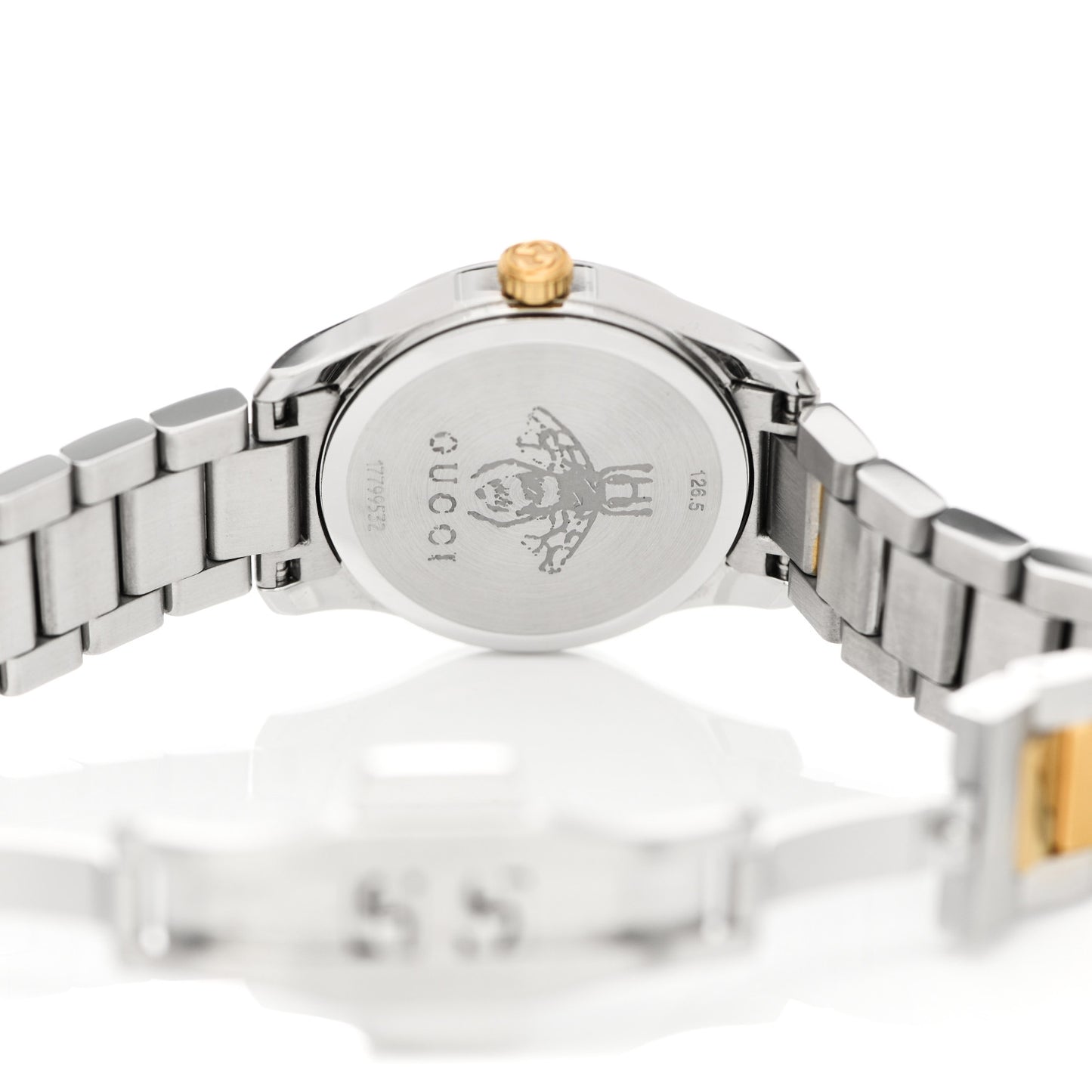 Stainless Steel 27mm G-Timeless Two Tone Cat Quartz Watch