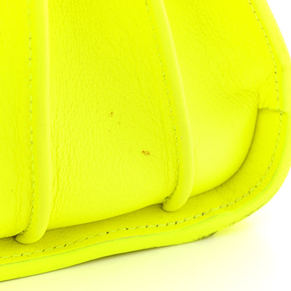 Saint Laurent Calfskin Small Sac De Jour Bag Neon Yellow 15 of 25