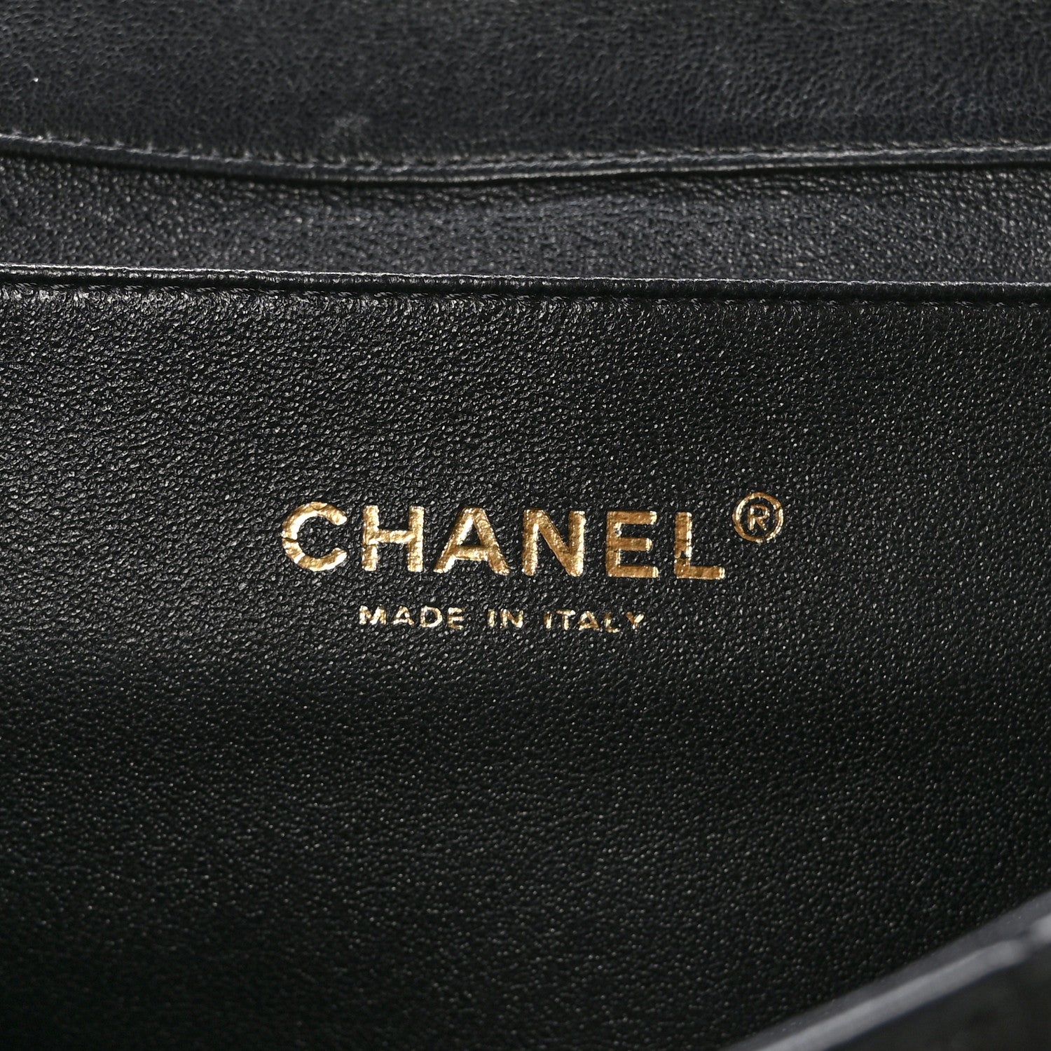 Chanel Lambskin Quilted Clutch With Chain Flap Black 6 of 11