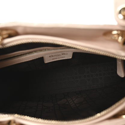 Christian Dior Lambskin Cannage Large Lady Dior Fard 5 of 10