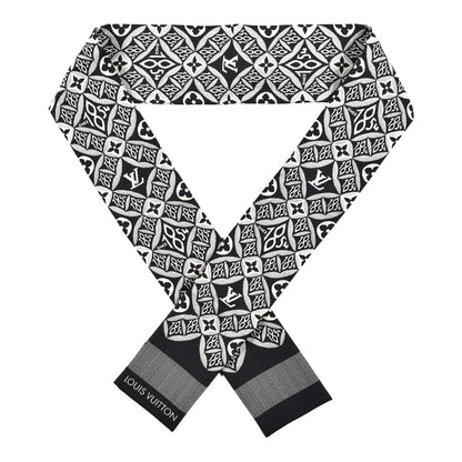 Louis Vuitton Silk Since 1854 Bandeau Gris 1 of 3