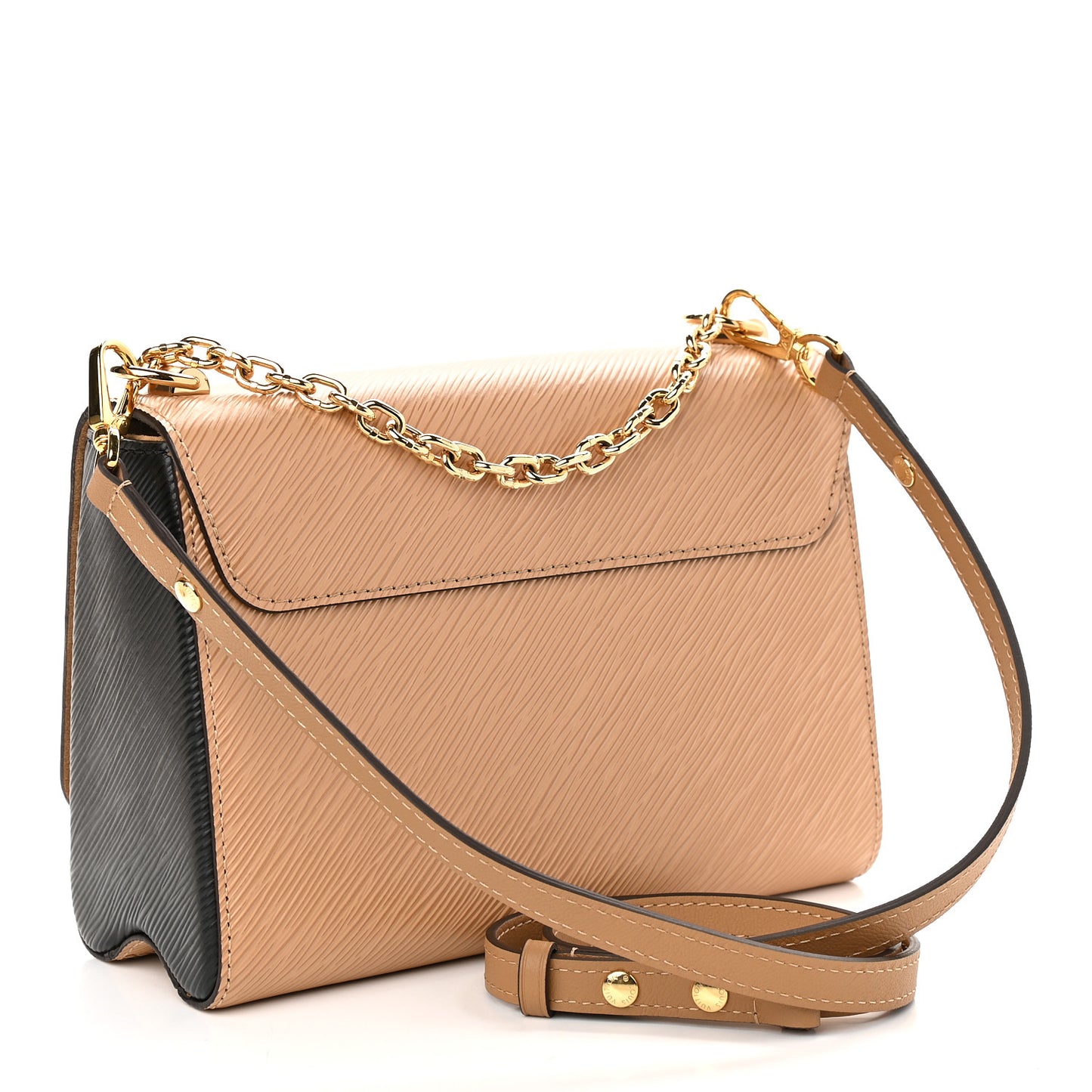 Epi Twist Shoulder Bag MM Camel