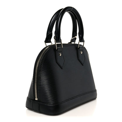 Louis Vuitton Epi Alma BB Black 3 of 10
