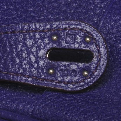 Hermes Taurillon Clemence Lindy 26 Iris 5 of 8