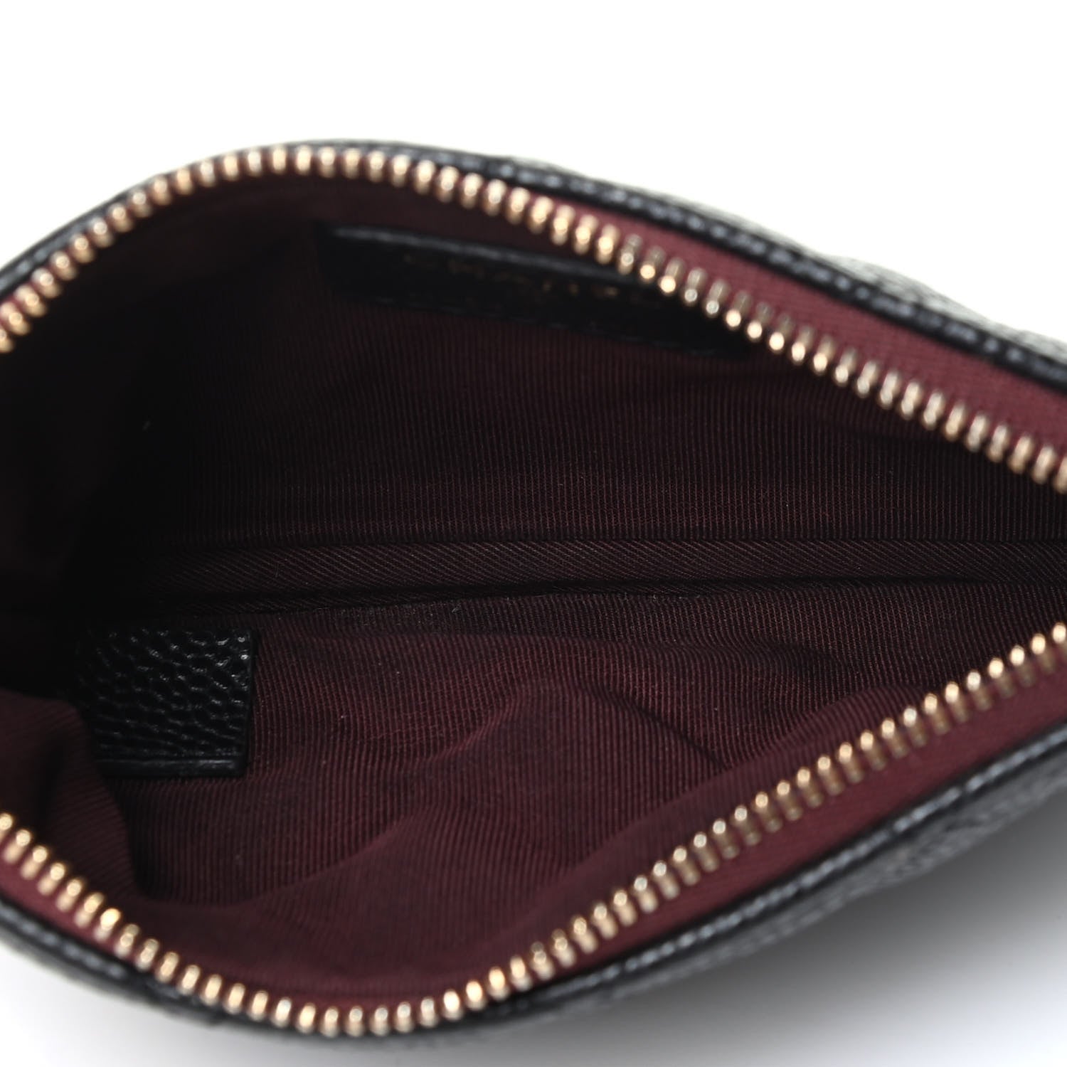 Chanel Caviar Quilted Small Cosmetic Case Black 5 of 7
