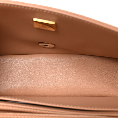 Chanel Lambskin Quilted Mini Rectangular Flap Brown 6 of 11