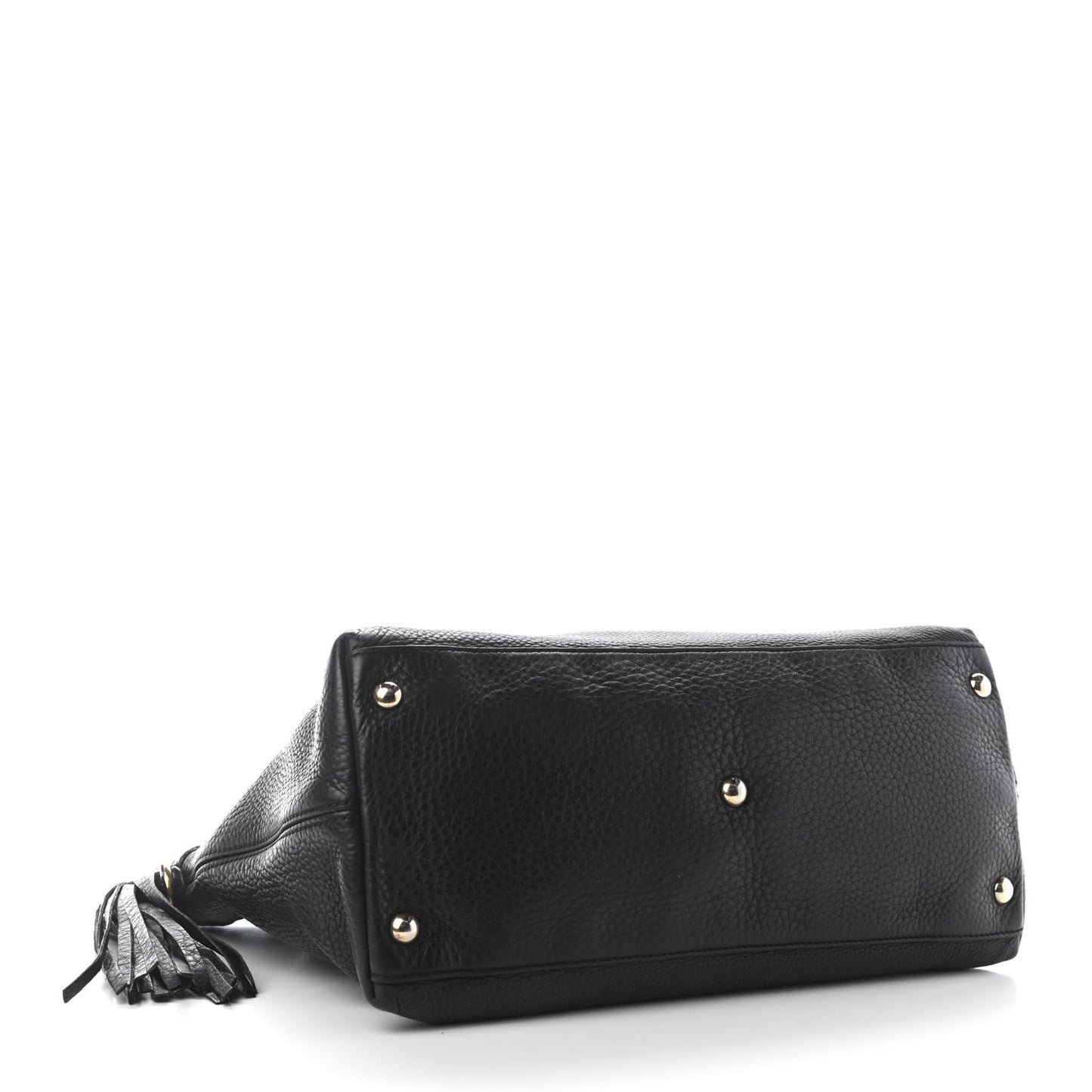 Cellarius Calfskin Small Soho Top Handle Satchel Black