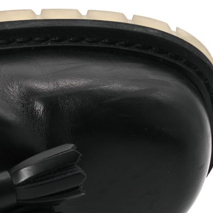 Bottega Veneta Calfskin Tassel Mens Loafers 43.5 Black 15 of 16