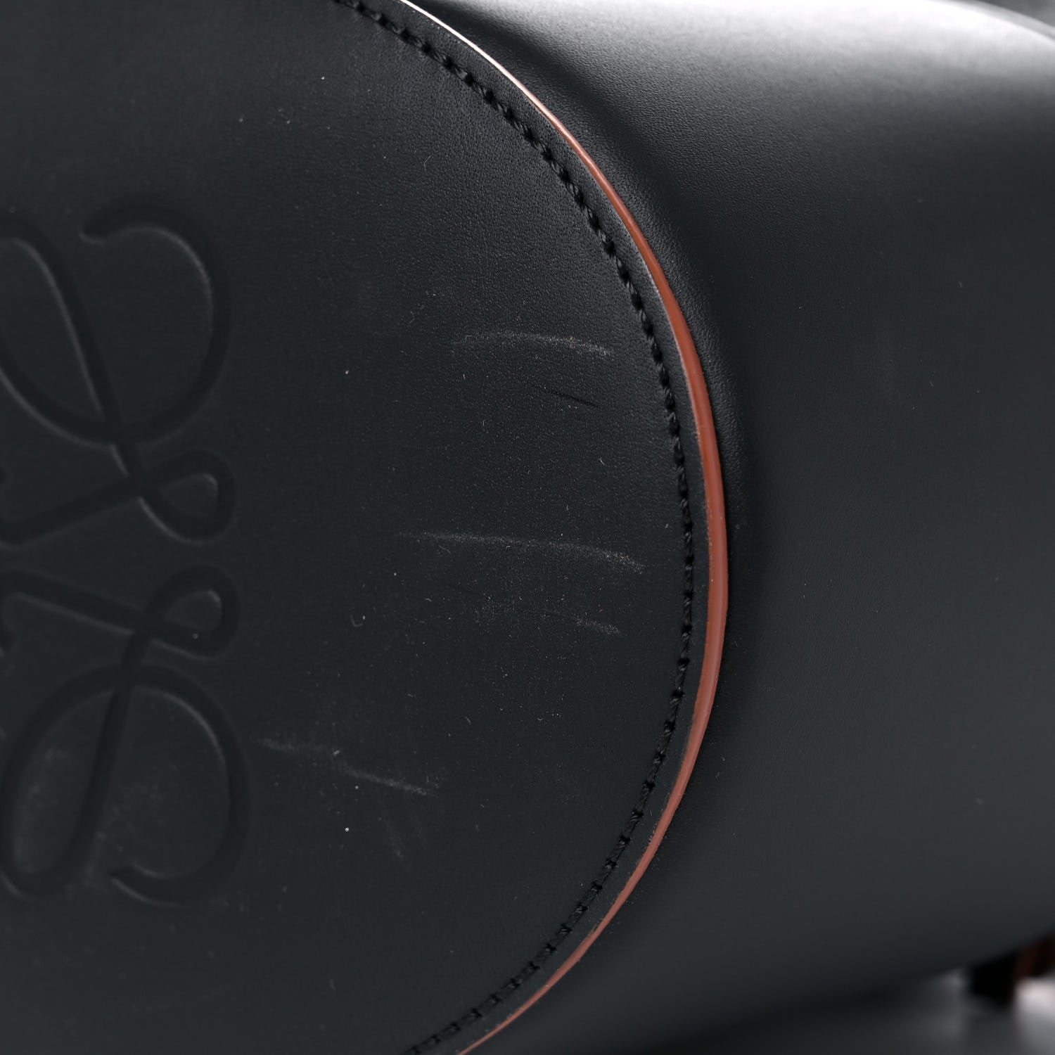 Loewe Nappa Calfskin Small Balloon Bag Black 8 of 14