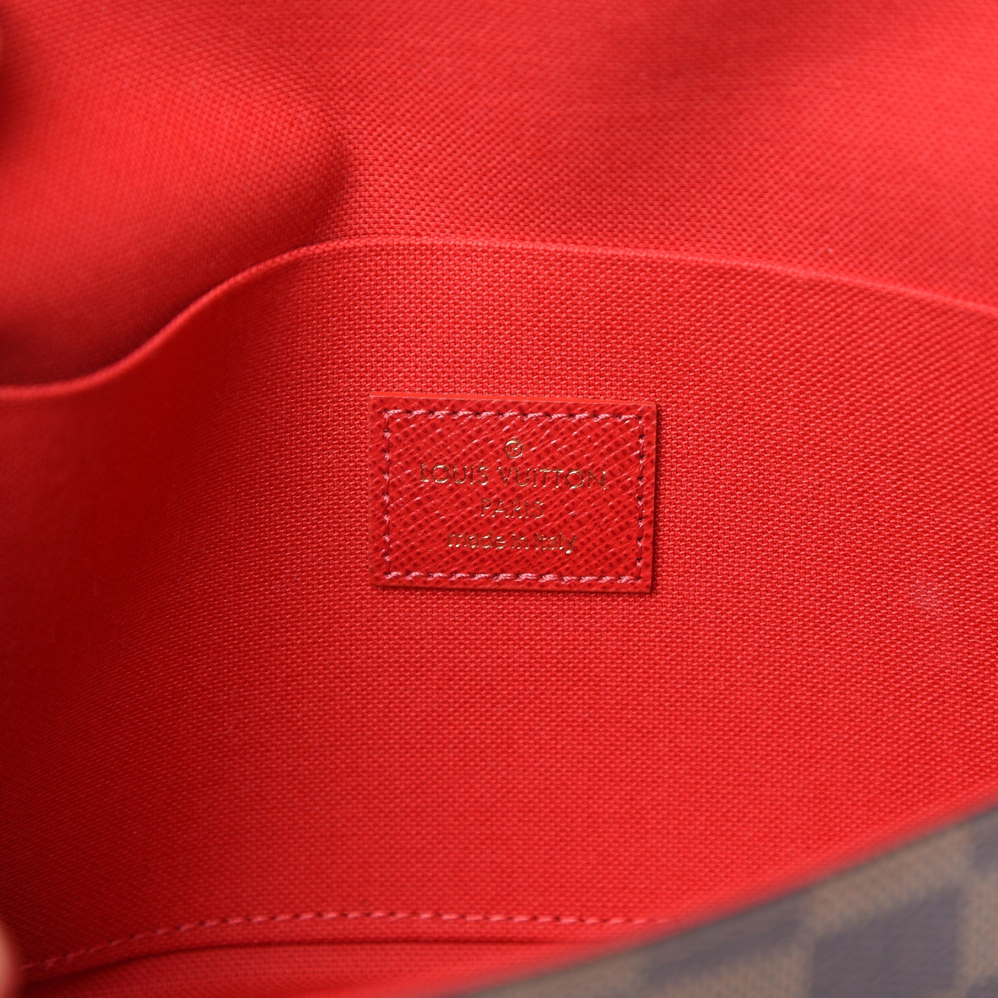 Damier Ebene Pochette Felicie Chain Wallet