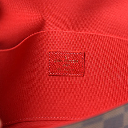 Louis Vuitton Damier Ebene Pochette Felicie Chain Wallet 7 of 10